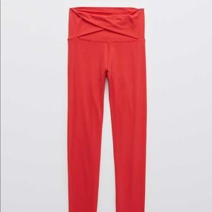 aerie offline twisted front leggings